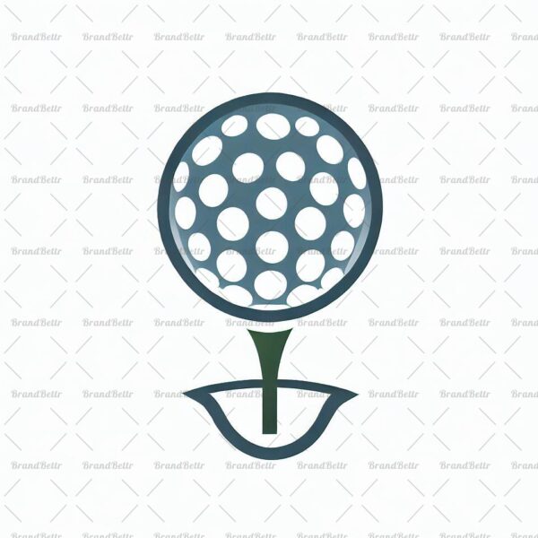 Golftee und Ball
